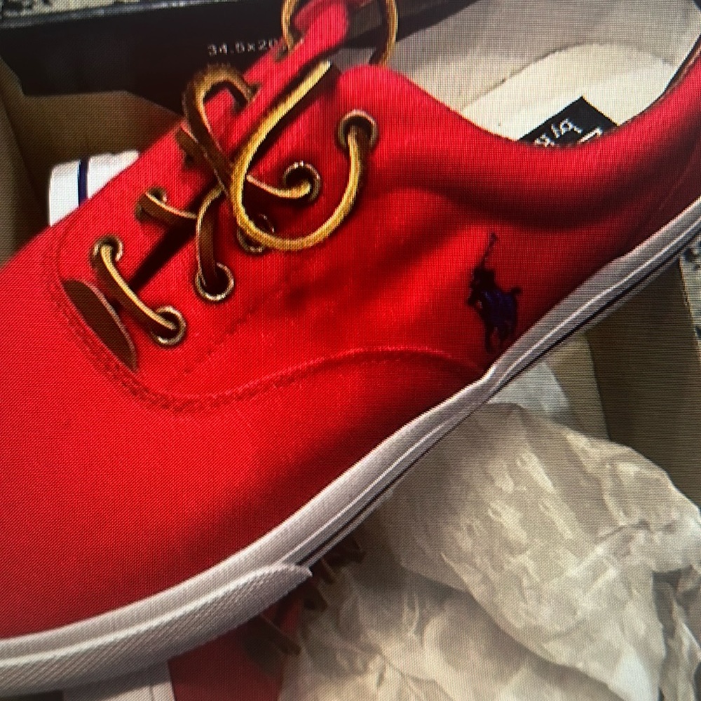Ralph Lauren Men’s Canvas Shoes